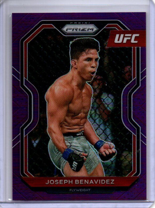 JOSEPH BENAVIDEZ 2021 PANINI PRIZM UFC PURPLE PRIZM #D 77/149