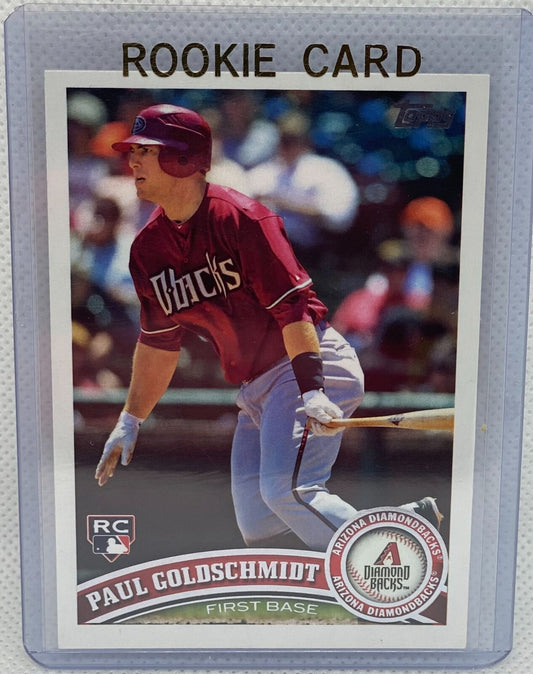 PAUL GOLDSCHMIDT 2011 TOPPS UPDATE RC #US47