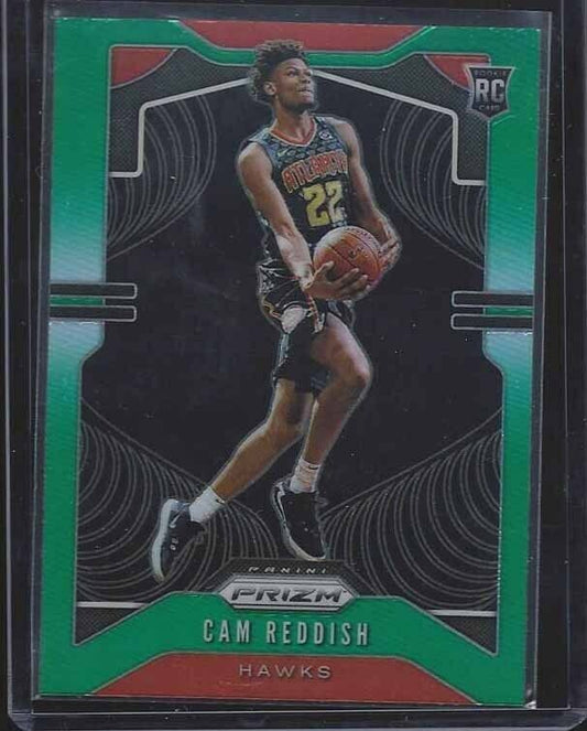 CAM REDDISH 2019-20 PANINI PRIZM GREEN PRIZMS ROOKIE RC #256