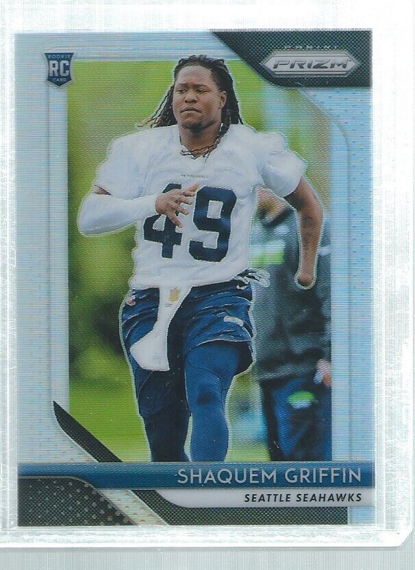 SHAQUEM GRIFFIN 2018 PANINI PRIZM SILVER PRIZMS SP ROOKIE RC #279