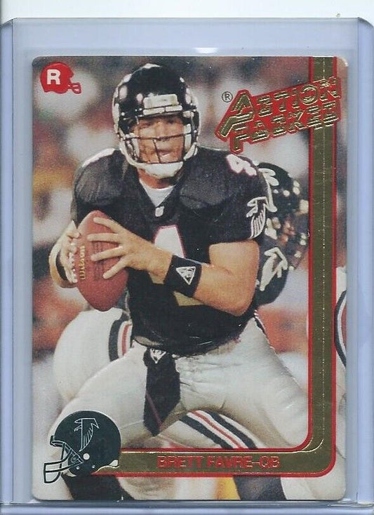 BRETT FAVRE 1991 ACTION PACKED TRUE ROOKIE RC #21