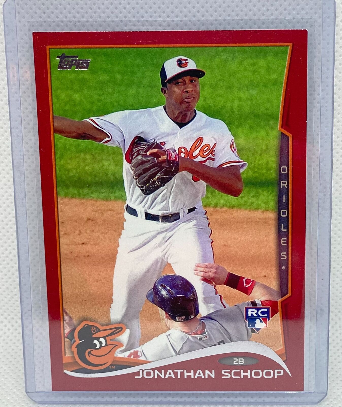 JONATHAN SCHOOP 2014 TOPPS RED RETAIL SP RC #83