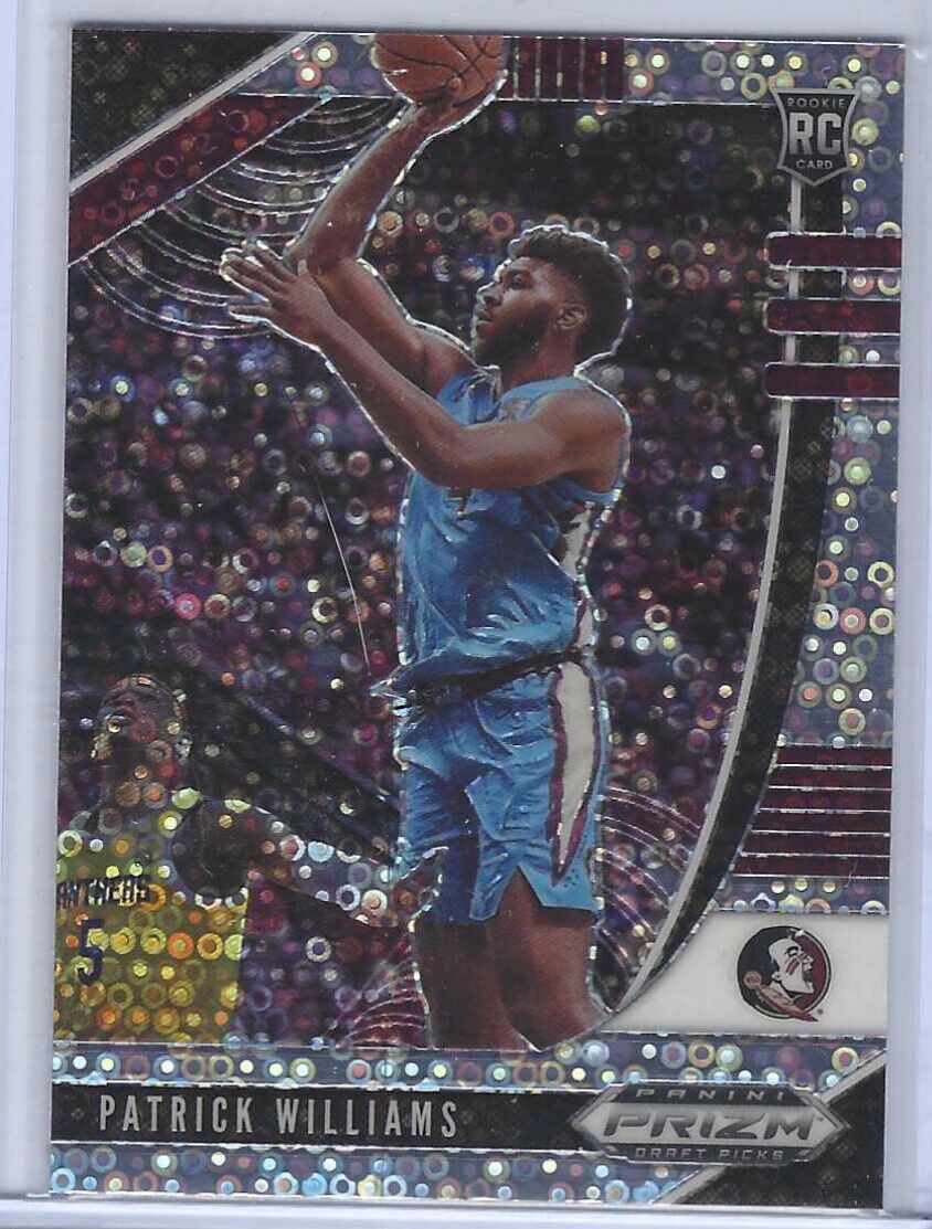 PATRICK WILLIAMS 2010-21 PANINI PRIZM DRAFT PICKS SILVER DISCO ROOKIE RC #20