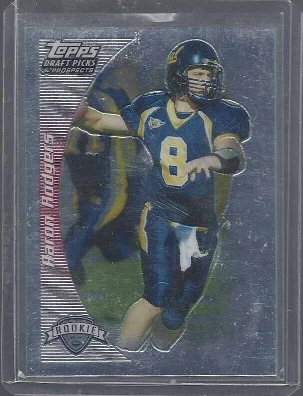 AARON RODGERS 2005 TOPPS DP&P DRAFT PICKS & PROSPECTS CHROME ROOKIE RC #152