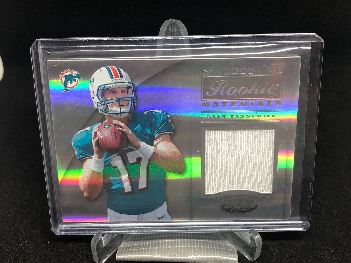 RYAN TANNEHILL 2012 PANINI CERTIFIED ROOKIE MATERIALS JERSEY RC #D 168/299