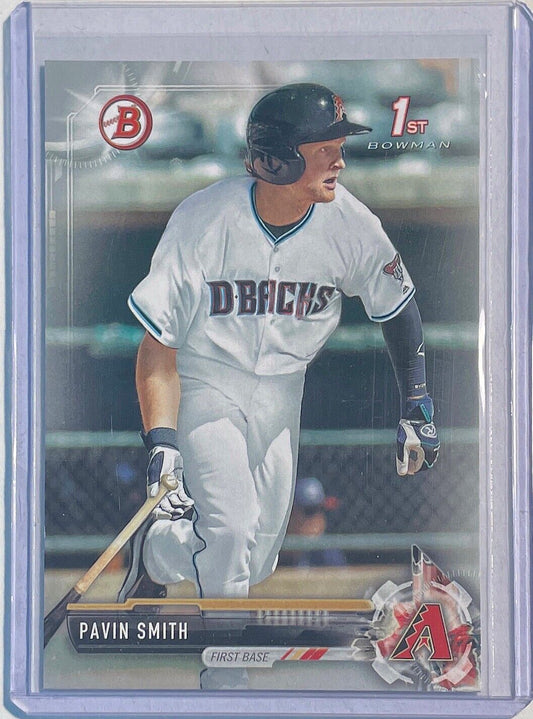 PAVIN SMITH 2017 BOWMAN 1ST PROSPECT GREY SILVER #D 271/499