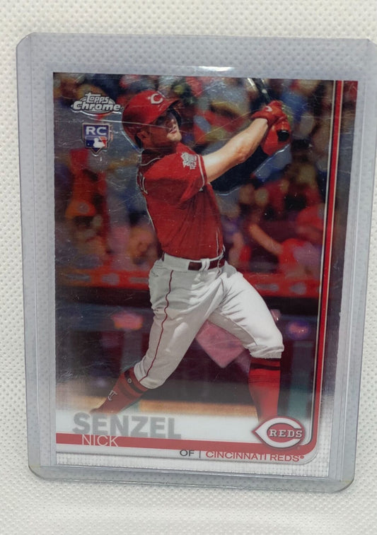NICK SENZEL 2019 TOPPS CHROME RC #32
