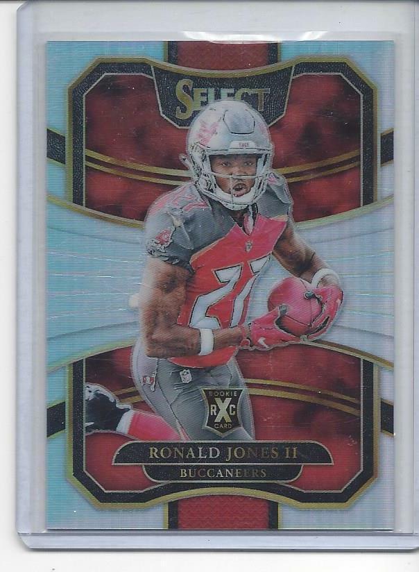 RONALD JONES II 2017 PANINI SELECT XRC ADVANCE SILVER PRIZM RC #310