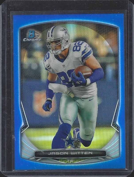 JASON WITTEN 2014 BOWMAN CHROME BLUE REFRACTOR #D 159/199