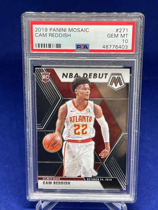 CAM REDDISH 2019-20 PANINI MOSAIC DEBUT ROOKIE RC #271 PSA 10 GEM MINT