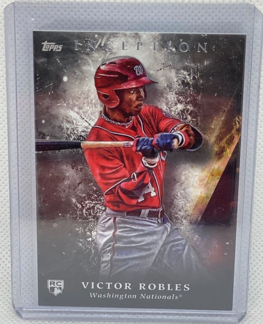 VICTOR ROBLES 2018 TOPPS INCEPTION RC #25
