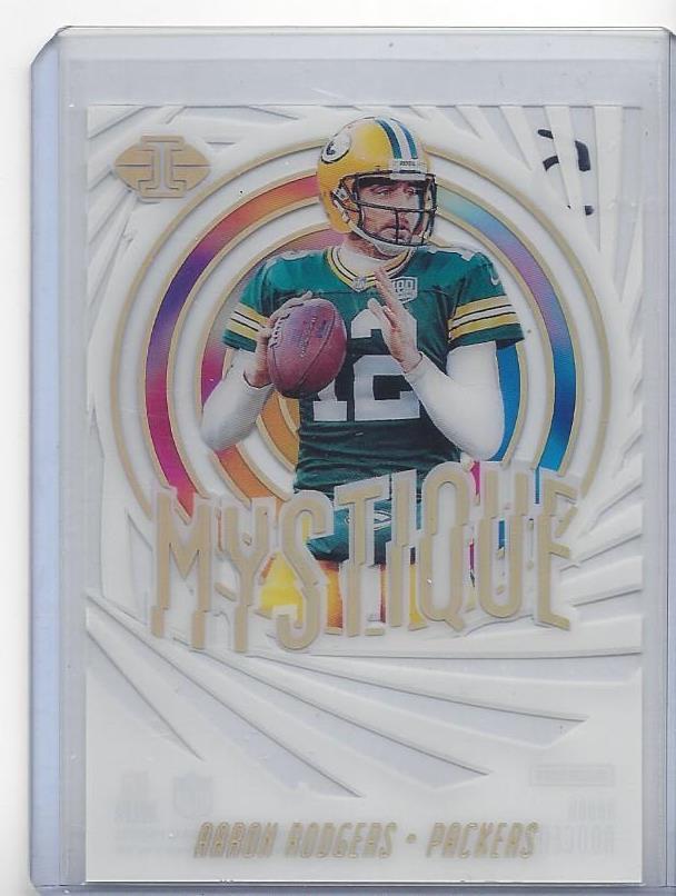 AARON RODGERS 2019 PANINI ILLUSIONS MYSTIQUE #D 253/399