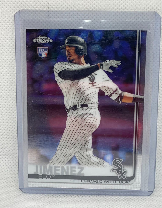 ELOY JIMENEZ 2019 TOPPS CHROME RC #202