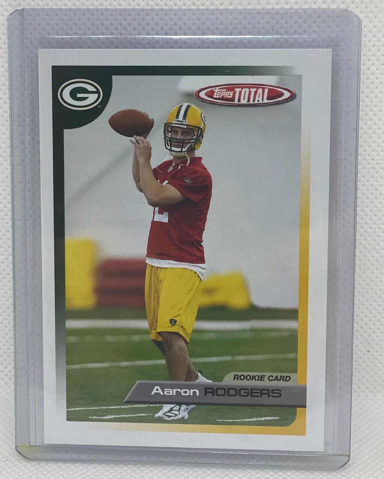 AARON RODGERS 2005 TOPPS TOTAL TRUE ROOKIE RC #483