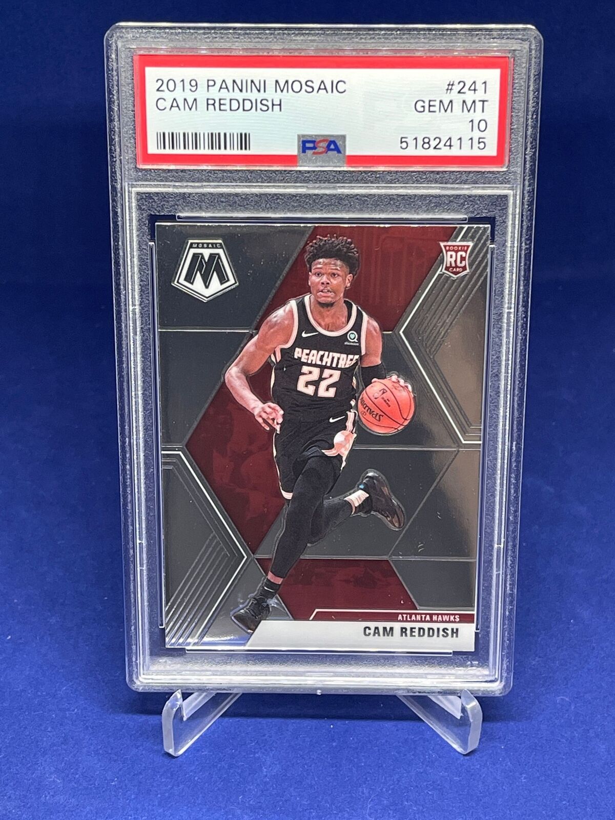 CAM REDDISH 2019-20 PANINI MOSAIC TRUE ROOKIE RC #241 PSA 10 GEM MINT