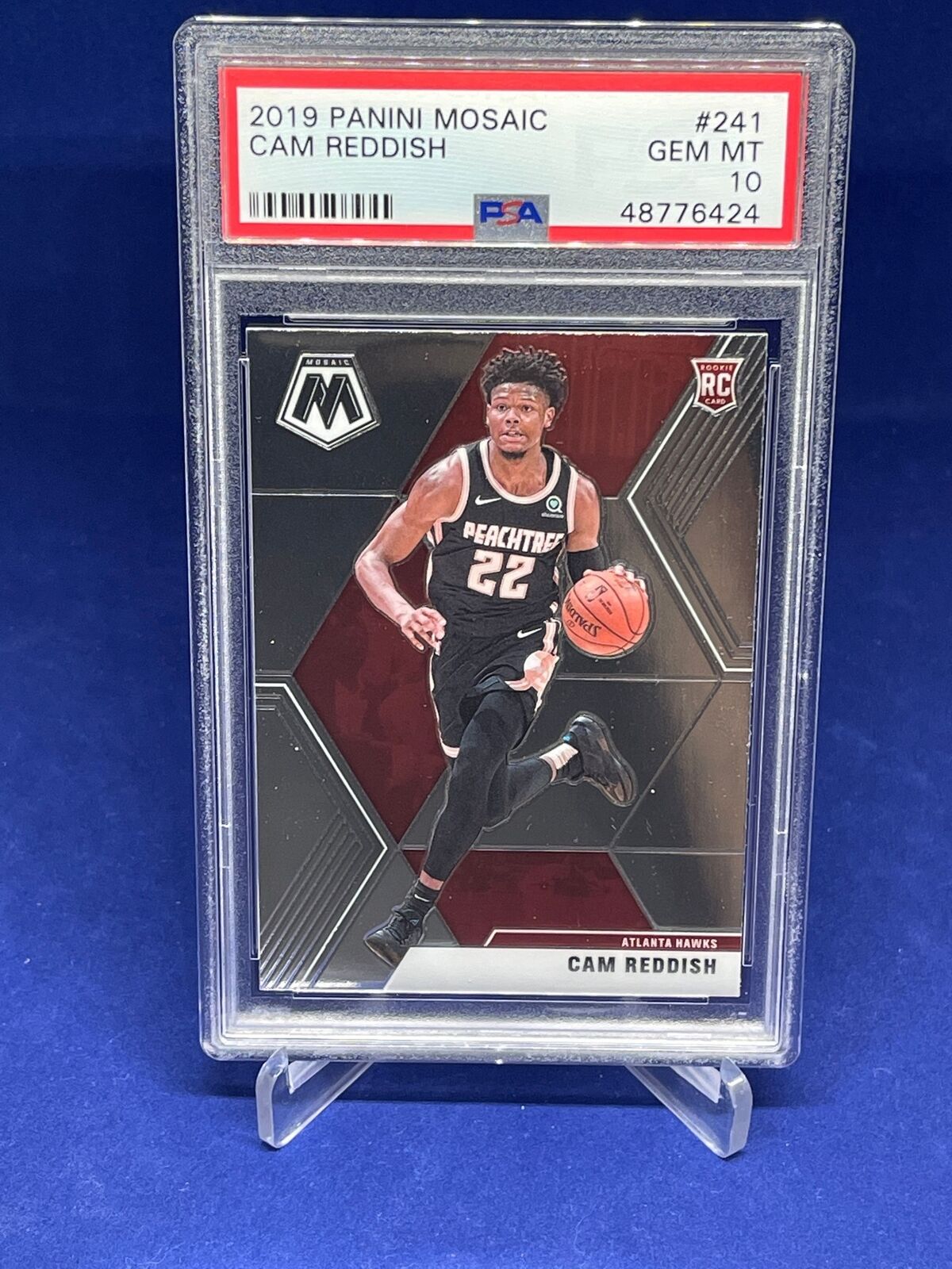 CAM REDDISH 2019-20 PANINI MOSAIC TRUE ROOKIE RC #241 PSA 10 GEM MINT