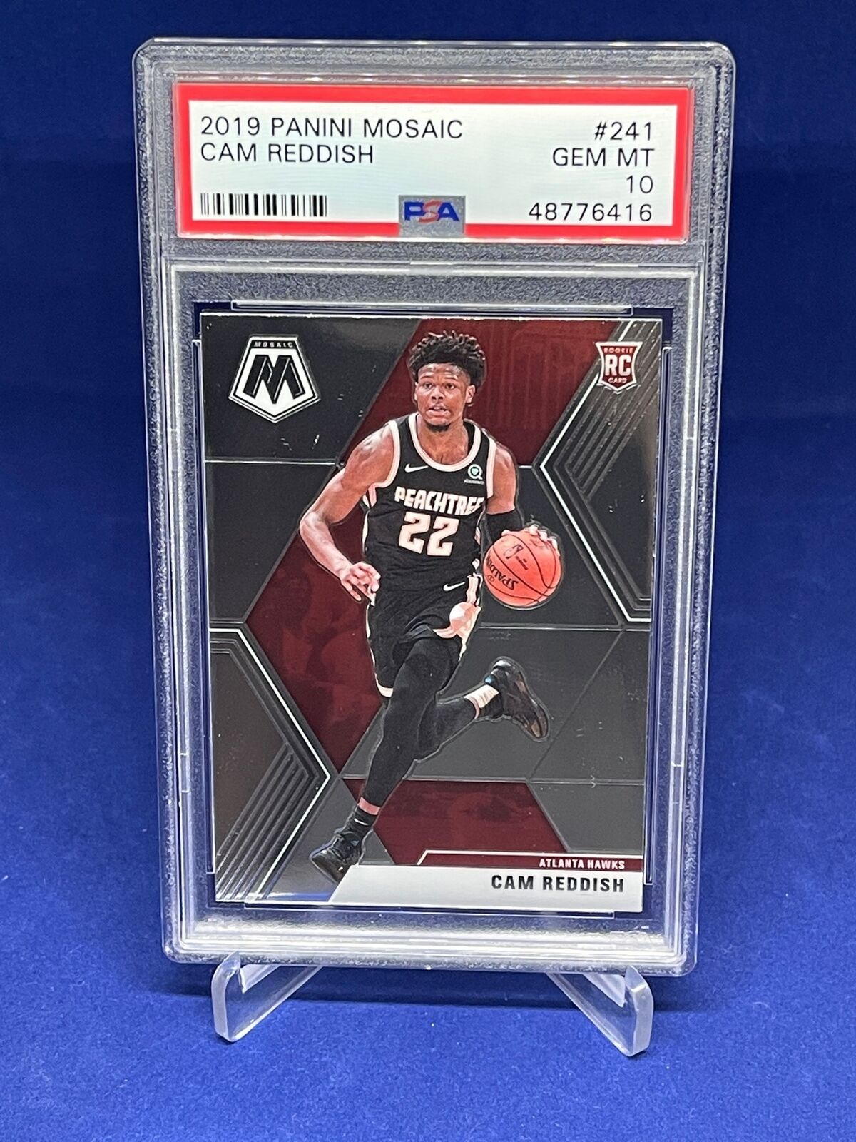 CAM REDDISH 2019-20 PANINI MOSAIC TRUE ROOKIE RC #241 PSA 10 GEM MINT