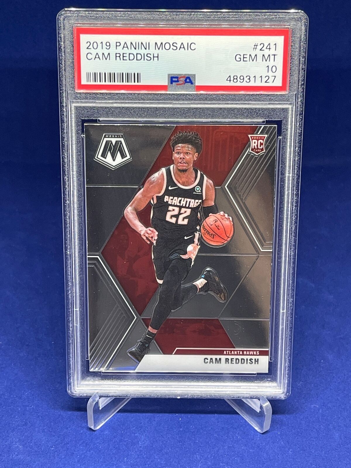 CAM REDDISH 2019-20 PANINI MOSAIC TRUE ROOKIE RC #241 PSA 10 GEM MINT