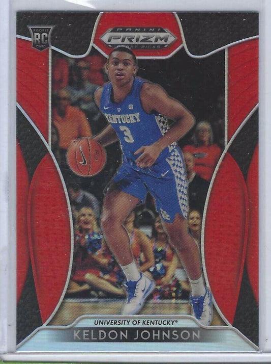 KELDON JOHNSON 2019-20 PANINI PRIZM DRAFT PICKS ORANGE PRIZM ROOKIE RC #29
