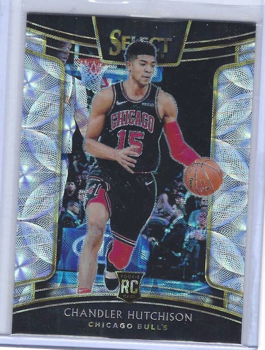 CHANDLER HUTCHISON 2018-19 PANINI SELECT CONCOURSE SCOPE PRIZM ROOKIE RC #19
