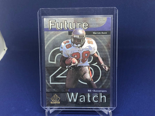 WARRICK DUNN 1997 UPPER DECK SP AUTHENTIC FUTURE WATCH RC ROOKIE # 10