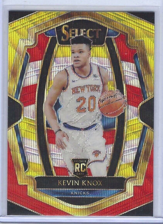 KEVIN KNOX 2018-19 PANINI SELECT TRI COLOR PRIZM PREMIER LEVEL ROOKIE RC #182