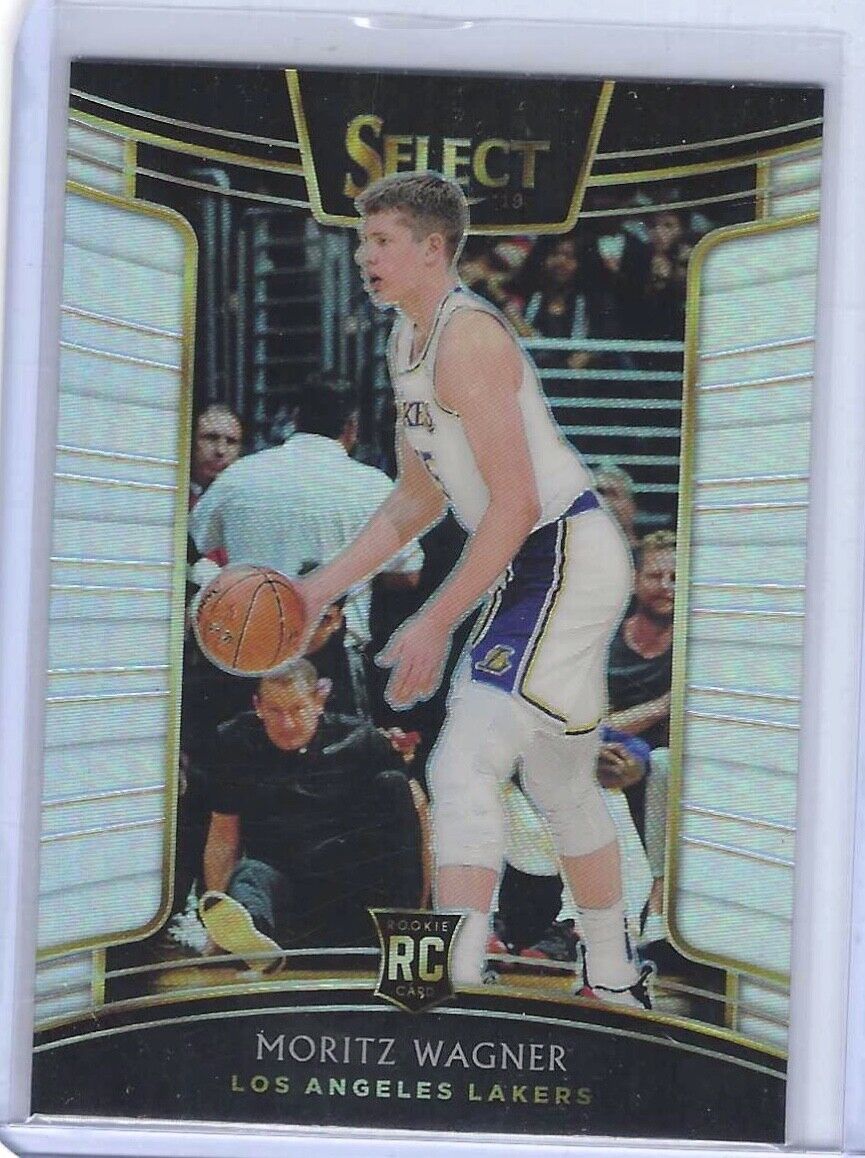 MORITZ WAGNER 2018-19 PANINI SELECT SILVER PRIZM ROOKIE CONCOURSE LEVEL RC #49