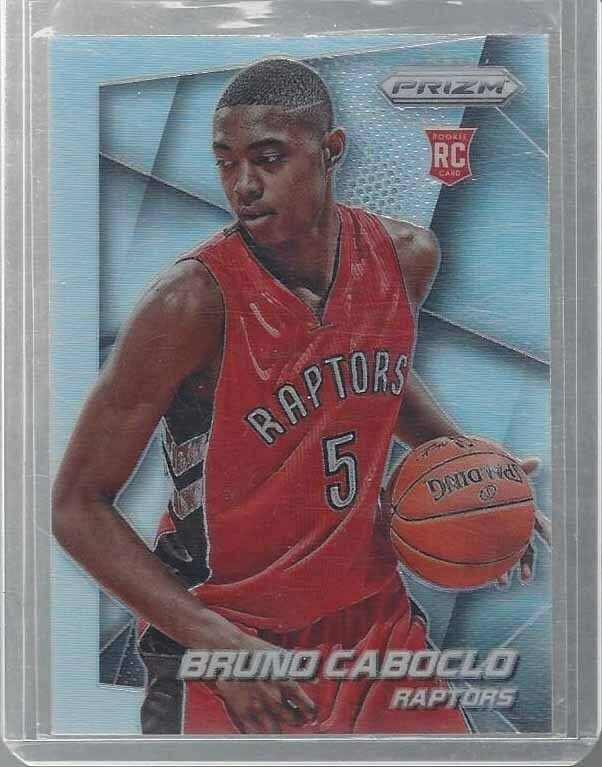 BRUNO CABOCLO 2014-15 PANINI PRIZM SILVER PRIZMS SP RC #298