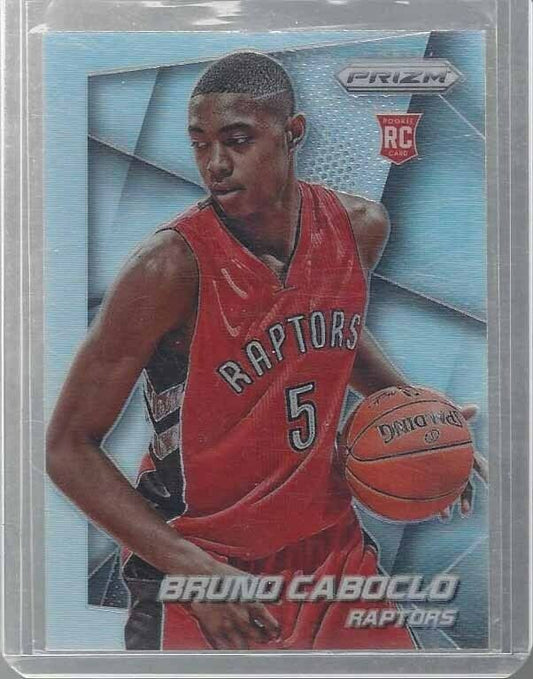 BRUNO CABOCLO 2014-15 PANINI PRIZM SILVER PRIZMS SP RC #298
