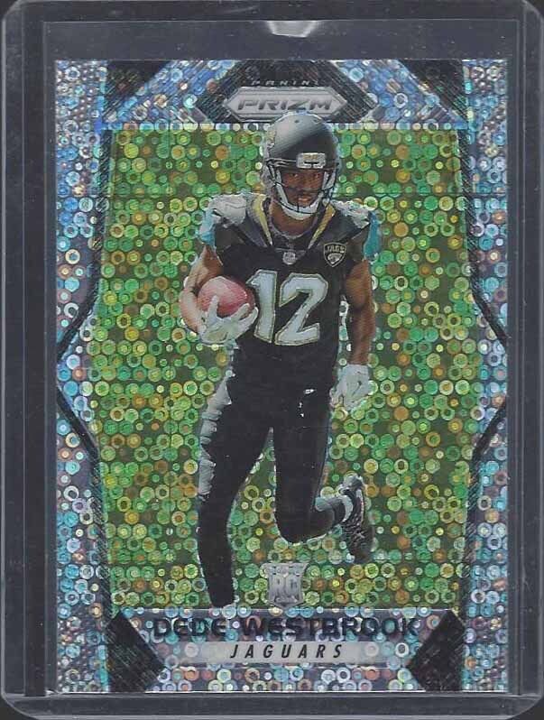 DEDE WESTBROOK 2017 PANINI PRIZM SILVER DISCO ROOKIE PRIZMS RC #245