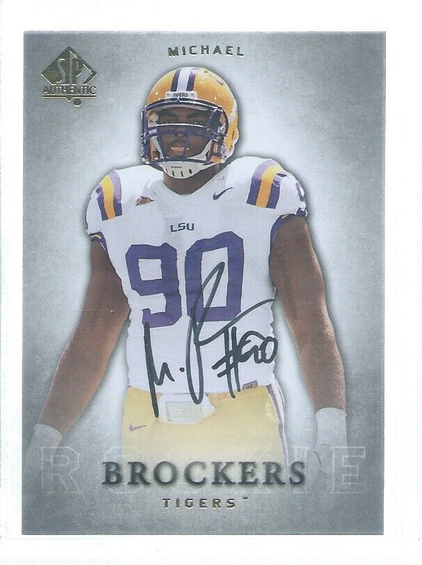 MICHAEL BROCKERS 2012 SP AUTHENTIC ON CARD AUTO RC #107