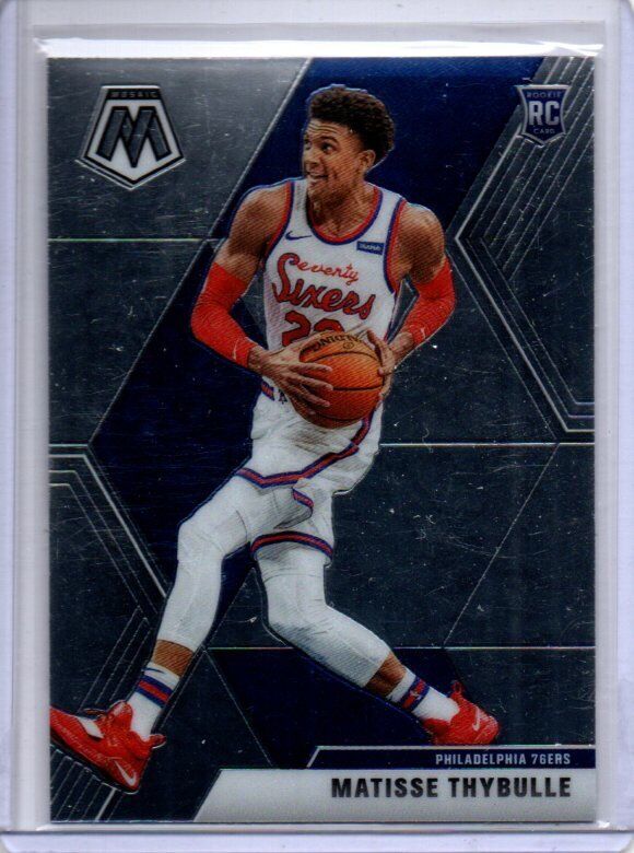 MATISSE THYBULLE 2019-20 PANINI MOSAIC TRUE ROOKIE RC #245
