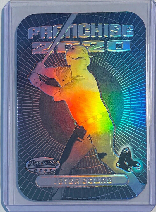 JETER DOWNS 2020 BOWMAN'S BEST FRANCHISE 2020 NEGATIVE REFRACTOR #FFDC-JD