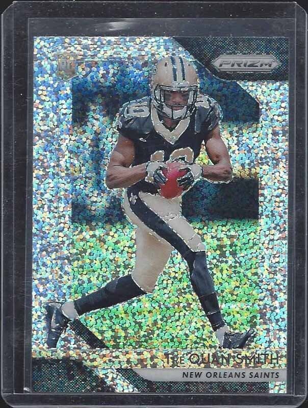TRE'QUAN SMITH 2018 PANINI PRIZM WHITE SPARKLE ROOKIE PRIZMS RC SSP #227