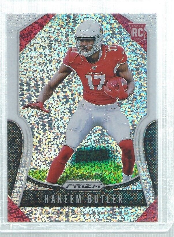 HAKEEM BUTLER 2019 PANINI PRIZM WHITE SPARKLE SSP ROOKIE RC /20 #350