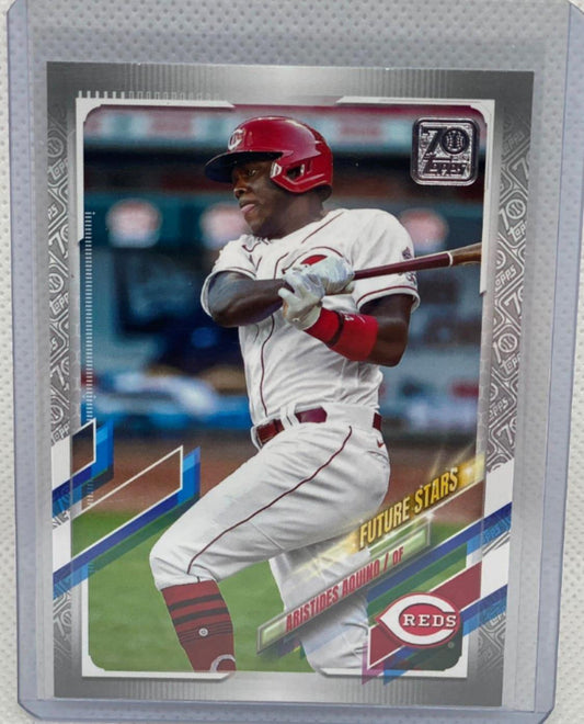 ARISTIDES AQUINO 2020 TOPPS FUTURE STARS SERIES ONE SILVER #D 48/70