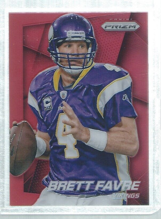 BRETT FAVRE 2014 PANINI PRIZM RED PRIZMS #17