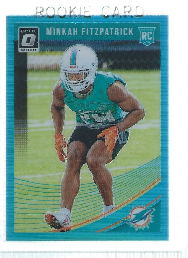 MINKAH FITZPATRICK 2018 DONRUSS OPTIC HOLO LIGHT BLUE ROOKIE RC #D 90/299