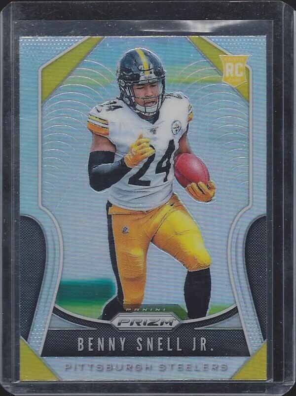 BENNY SNELL JR 2019 PANINI PRIZM SILVER ROOKIE PRIZMS SSP RC #332