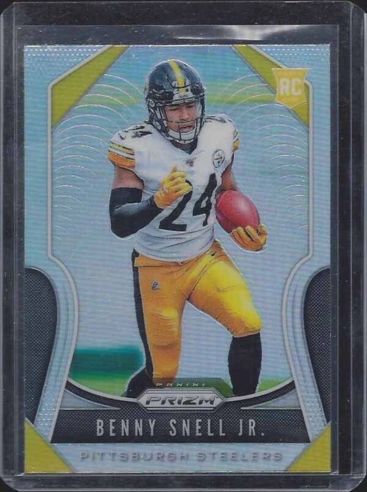 BENNY SNELL JR 2019 PANINI PRIZM SILVER ROOKIE PRIZMS SSP RC #332