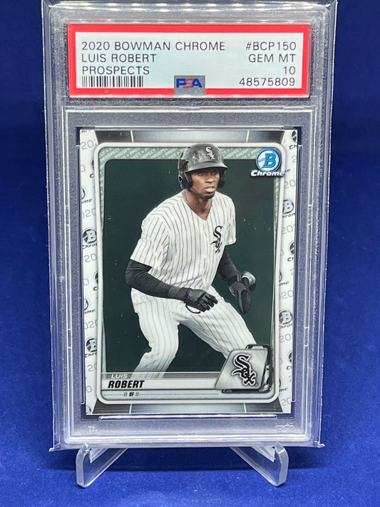 LUIS ROBERT 2020 BOWMAN CHROME PROSPECTS PROSPECT PSA 10 GEM MINT