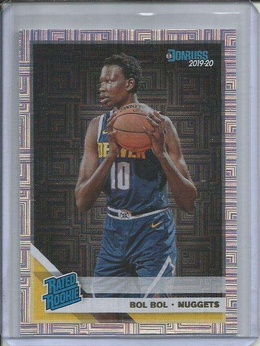BOL BOL 2019-20 DONRUSS CHOICE INFINITE RATED ROOKIE RC #234