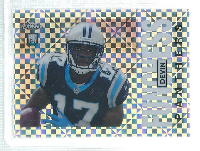 DEVIN FUNCHESS 2015 TOPPS CHROME 1960 XFRACTOR REFRACTOR ROOKIE RC #D 61/99