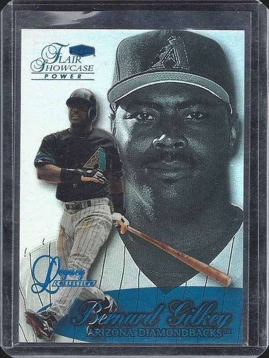 BERNARD GILKEY 1999 FLAIR SHOWCASE POWER LEGACY COLLECTION #D 5/99