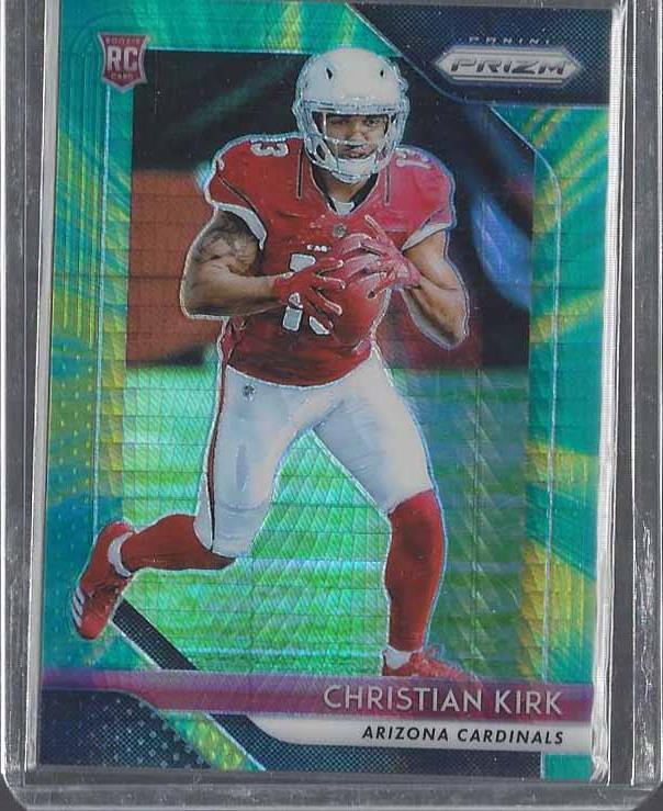CHRISTIAN KIRK 2018 PANINI PRIZM HYPER ROOKIE PRIZMS RC #D 201/275