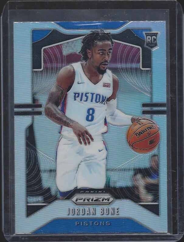 JORDAN BONE 2019-20 PANINI PRIZM SILVER ROOKIE PRIZMS SSP RC #291