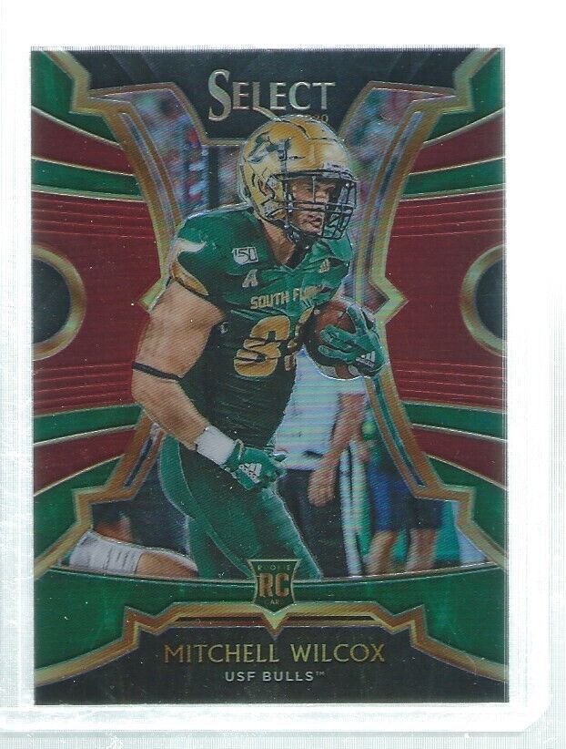 MITCHELL WILCOX 2020 CHRONICLES DRAFT PICKS SELECT RED PRIZM ROOKIE RC #21