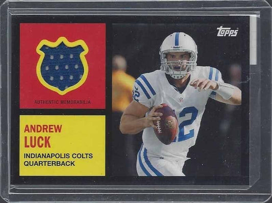 ANDREW LUCK 2013 TOPPS ARCHIVES 1962 RETRO COLTS ROOKIE JERSEY RC