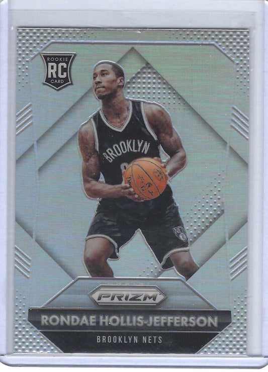 RONDAE HOLLIS-JEFFERSON 2015-16 PANINI PRIZM SILVER PRIZMS RC #330