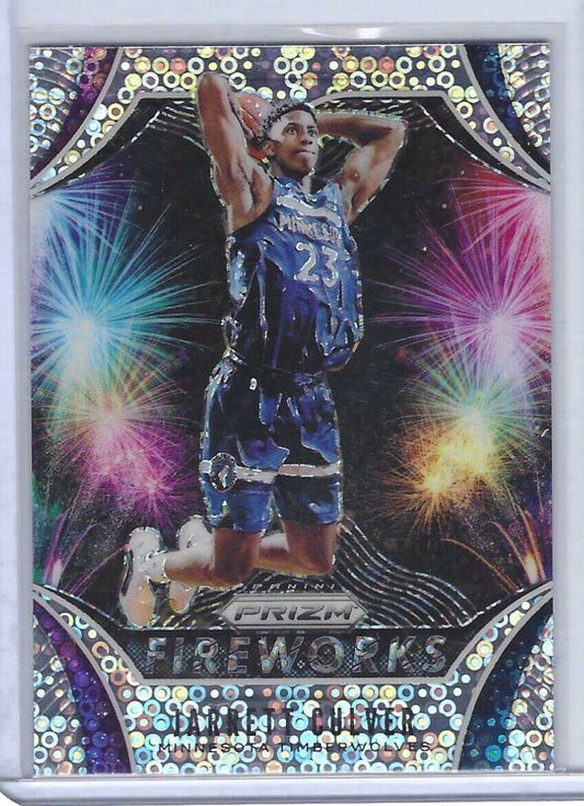 JARRETT CULVER 2019-20 PANINI PRIZM DISCO FAST BREAK PRIZM FIREWORKS #RC 30